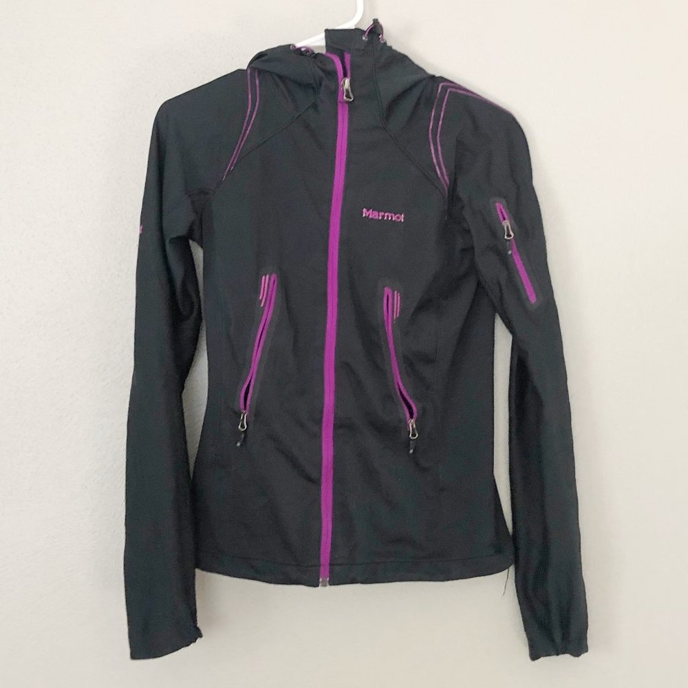 MARMOT Softshell Lightweight Hooded Jacket SZ XS